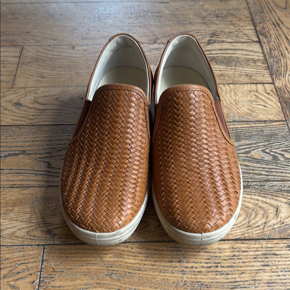 Ecco Woven SOFT 7 Slip-On Sneaker - Size 39